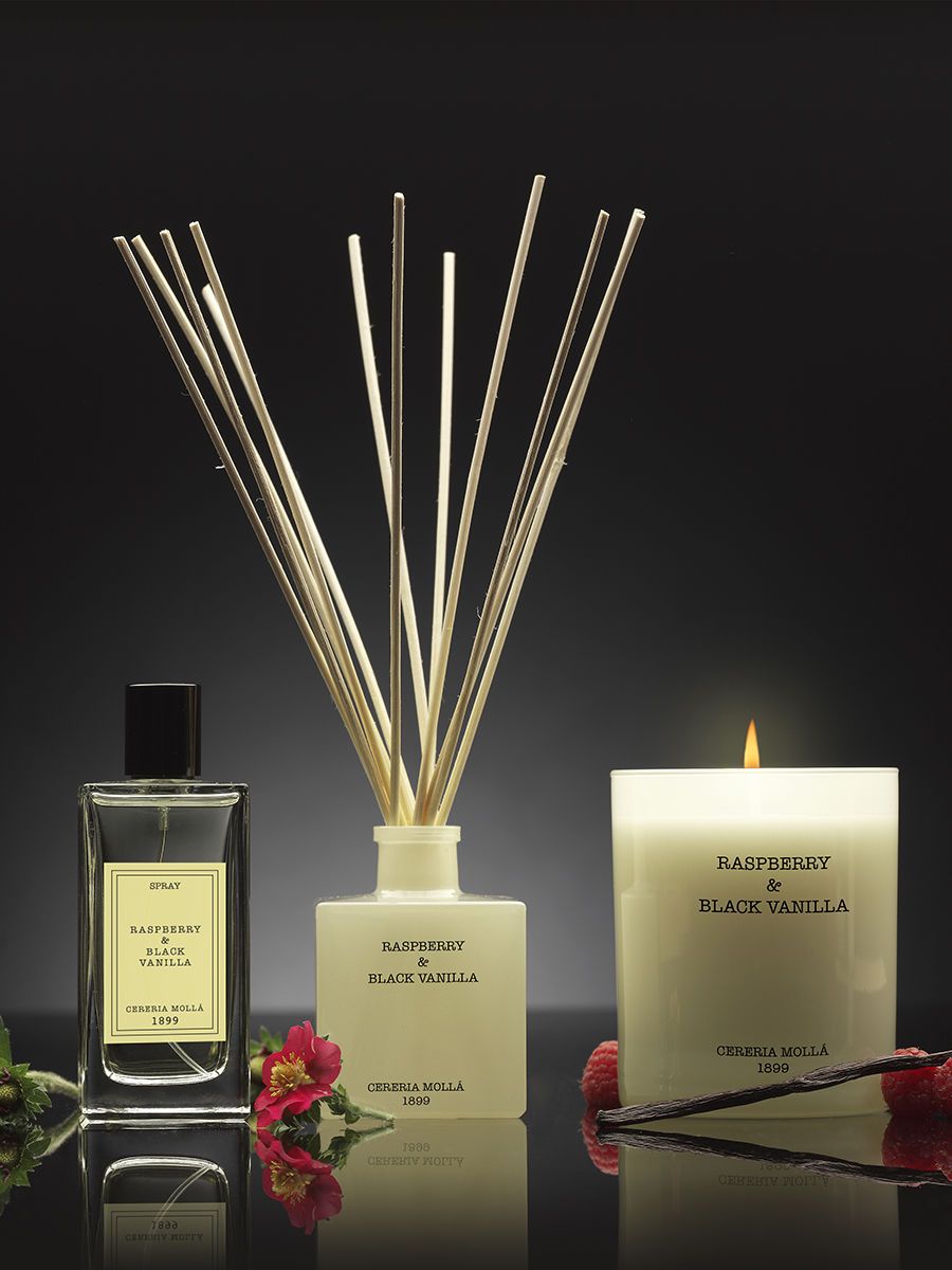 Ароматический диффузор Cerería Mollá 1899 Boutique Raspberry & Black Vanilla Mikado Air Freshener 1313