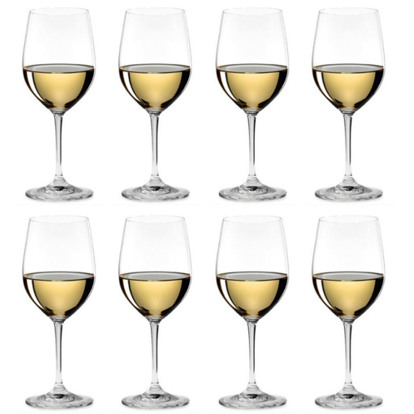 8 бокалов для белого вина RIEDEL Vinum Viognier/Chardonnay Pay 6 Get 8 370 мл (арт. 7416/05)