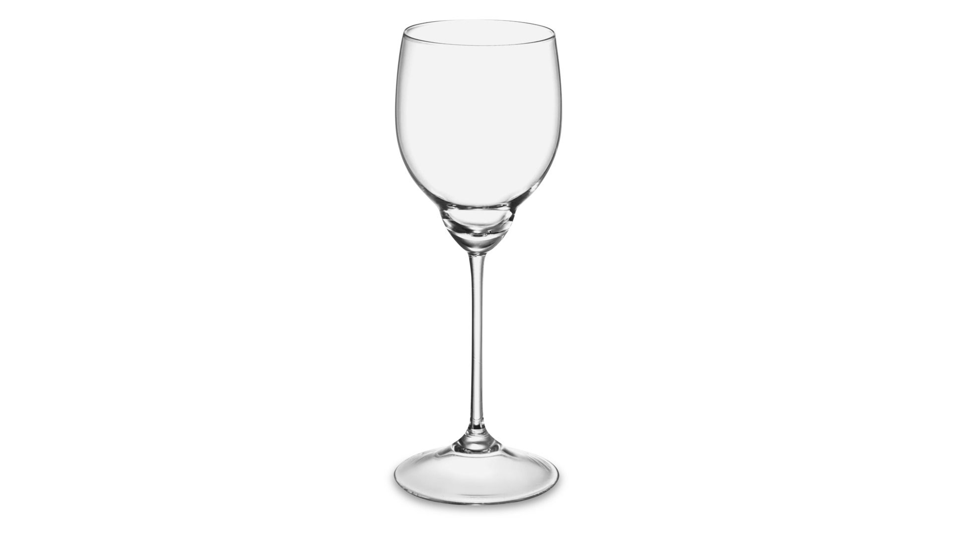 2 бокала для белого вина Klimchi Shadows White Wine Glass Cloudless Clear Set 25143/380-01/00