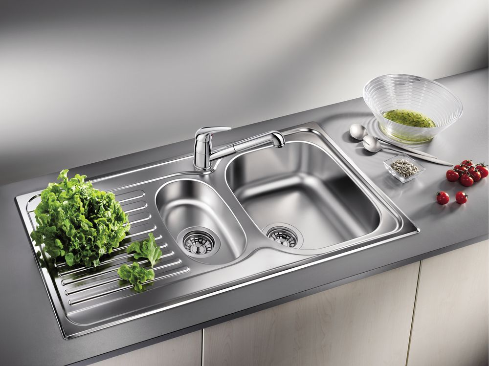 Кухонный смеситель Blanco Daras-S Galvanic Chrome 524190