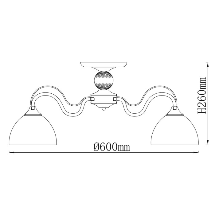 Люстра потолочная De City Olympus Ceiling Chandelier 318014905
