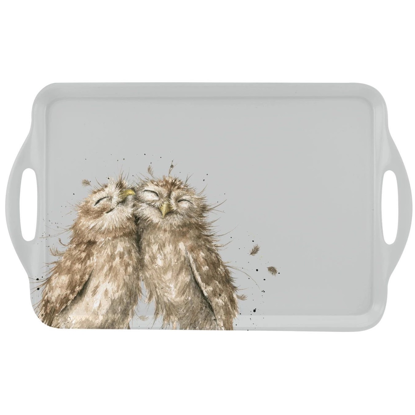 Поднос прямоугольный Pimpernel Wrendale Designs Owl Large Handled Tray X0019518893