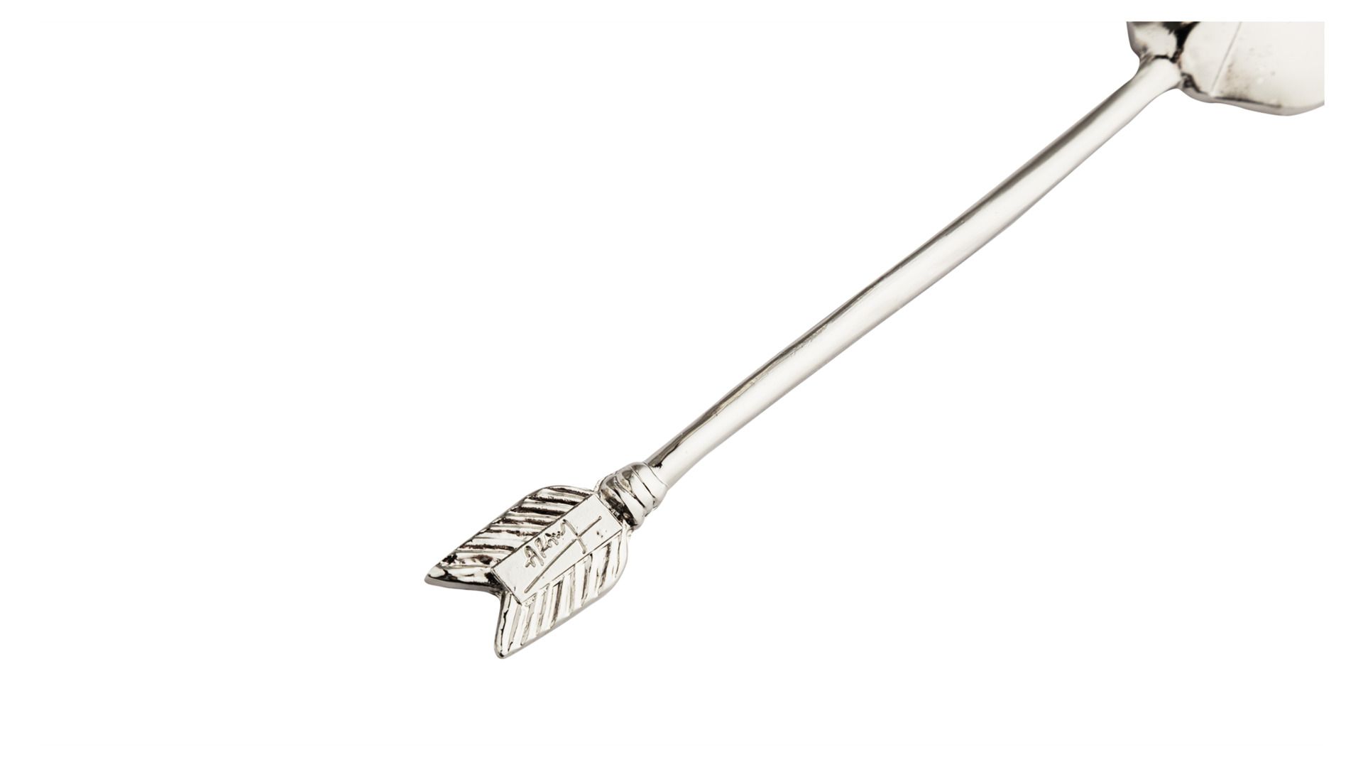 Сахарница с ложкой Michael Aram Apple Silver 110780