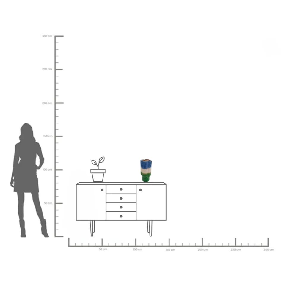 Ваза KARE Vase Lighthouse Tulip 56022