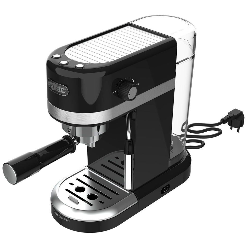Кофеварка рожковая Solac Taste Slim Black CE4510