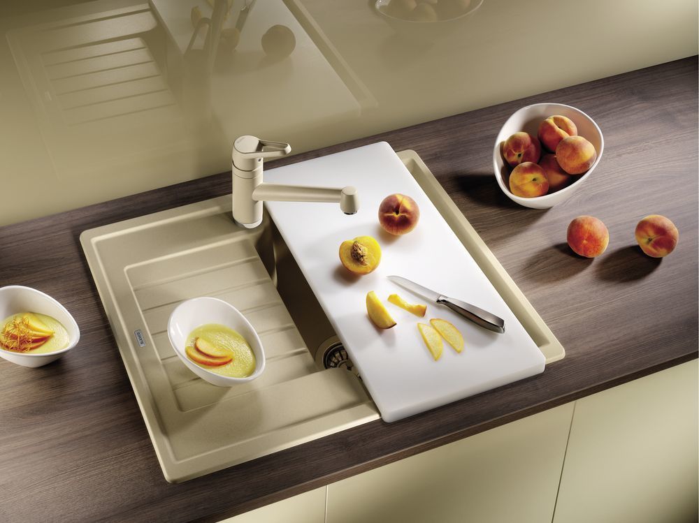 Кухонная мойка Blanco Zia 40S Silgranit Black 526006