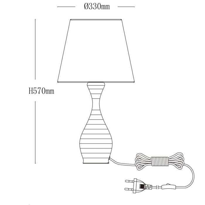Настольная лампа MW-Light Saloon Reading Lamp 415033901