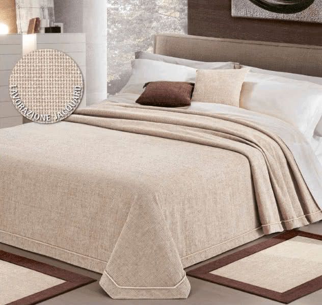 Покрывало Texgal Intreccio Copriletto argento TXG/441305