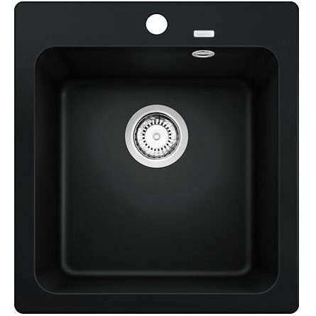 Кухонная мойка Blanco Naya 45 Silgranit Black 526572