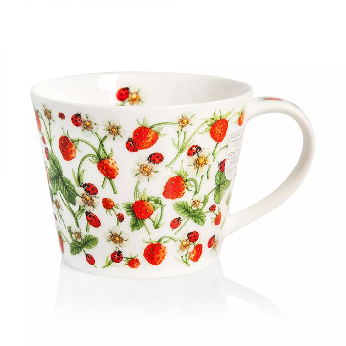 Чашка чайная с блюдцем Dunoon Islay Strawberries 78630081