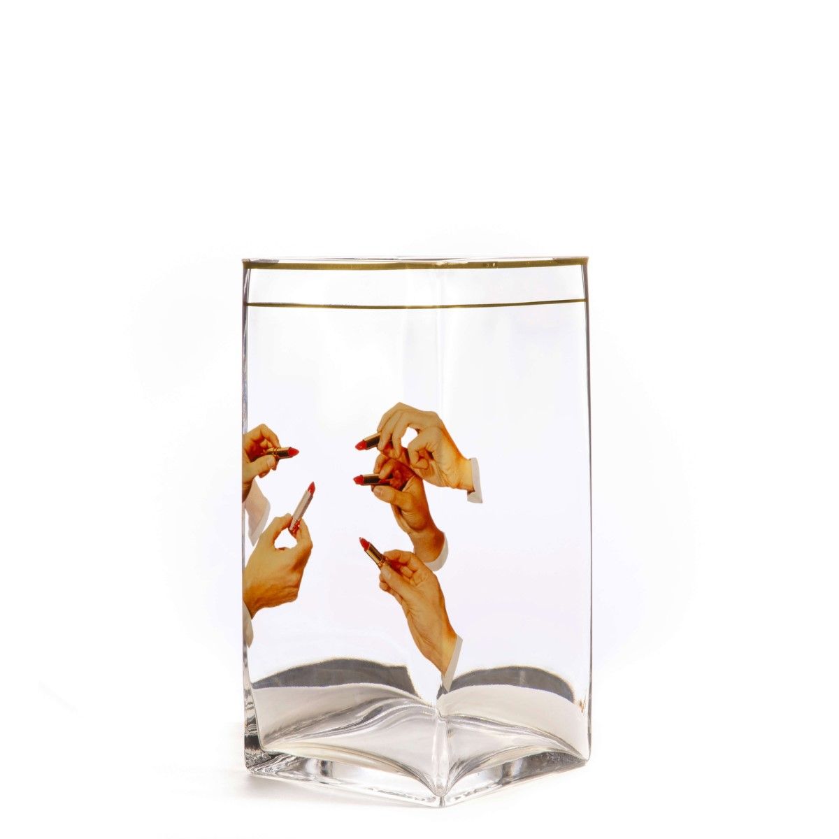 Ваза Seletti Glass Vase Big Lipstick 14153