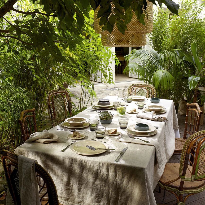 Тарелка суповая Degrenne Bahia Basalte 230939