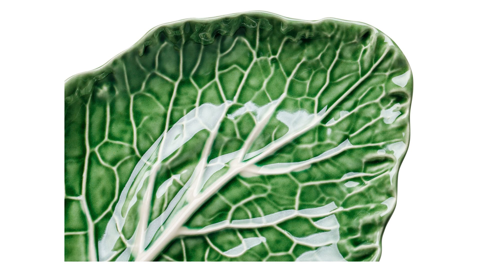 Блюдо Bordallo Pinheiro Cabbage Medium Leaf 65000590