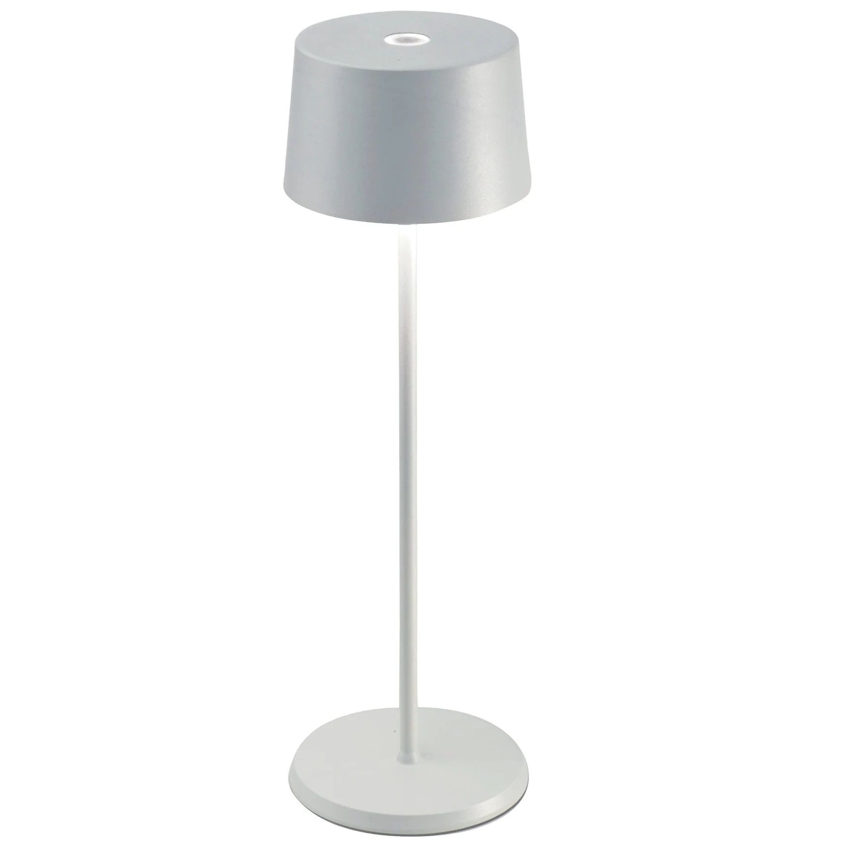 Настольная лампа Zafferano Olivia White Table Lamp LD1850B3