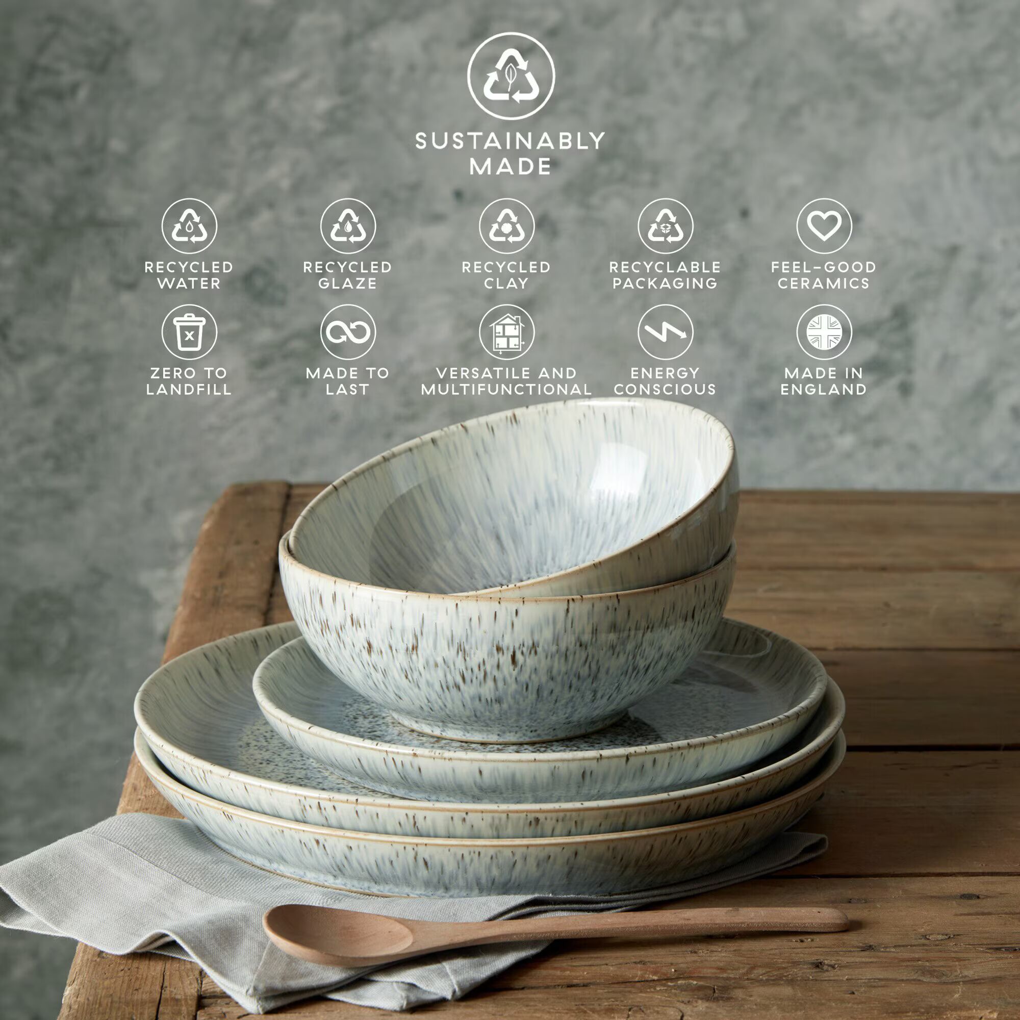 Кружка Denby Halo Speckle Mug 199010111