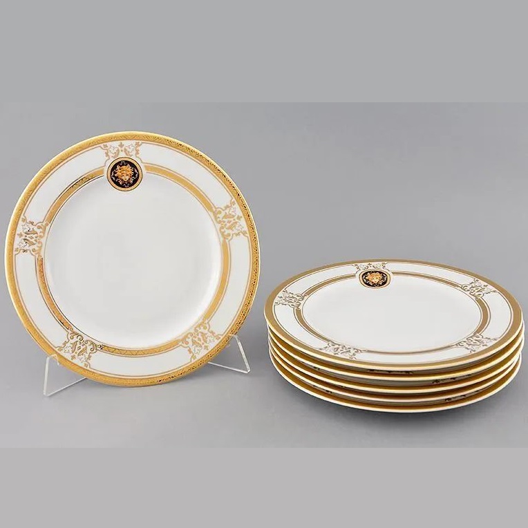 Набор из 6 тарелок Leander Sabina Zlatá Medúza 02160125-A126