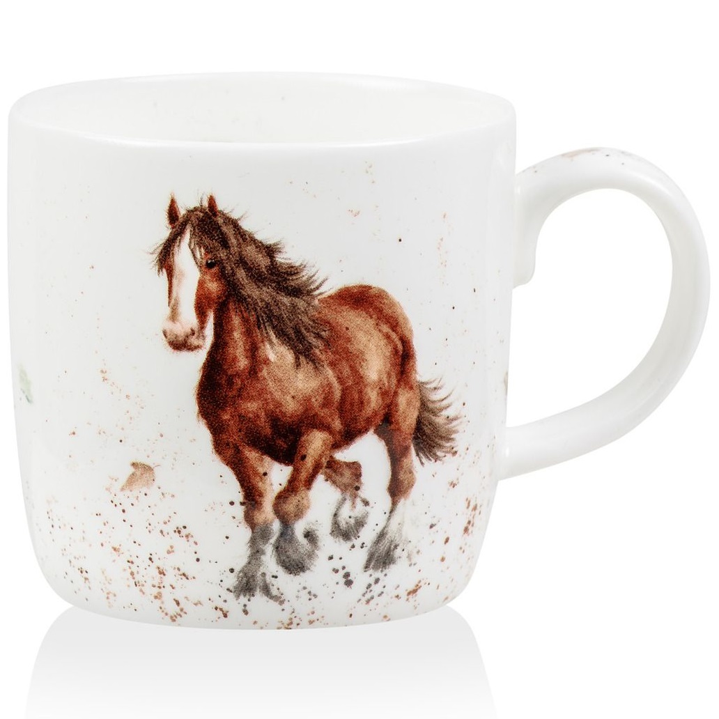 Кружка Royal Worcester Wrendale Designs Gigi Horse Mug MMLN5629-XT-1