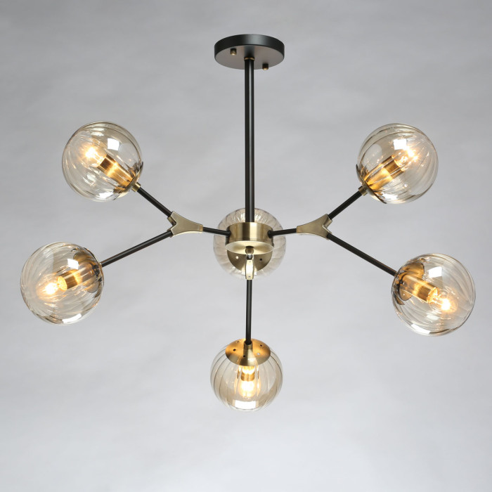 Люстра потолочная De Markt Hamburg Ceiling Chandelier 605016206