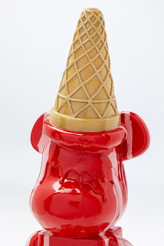 Фигурка KARE Deko Figur Gelato Bear Rot 54806