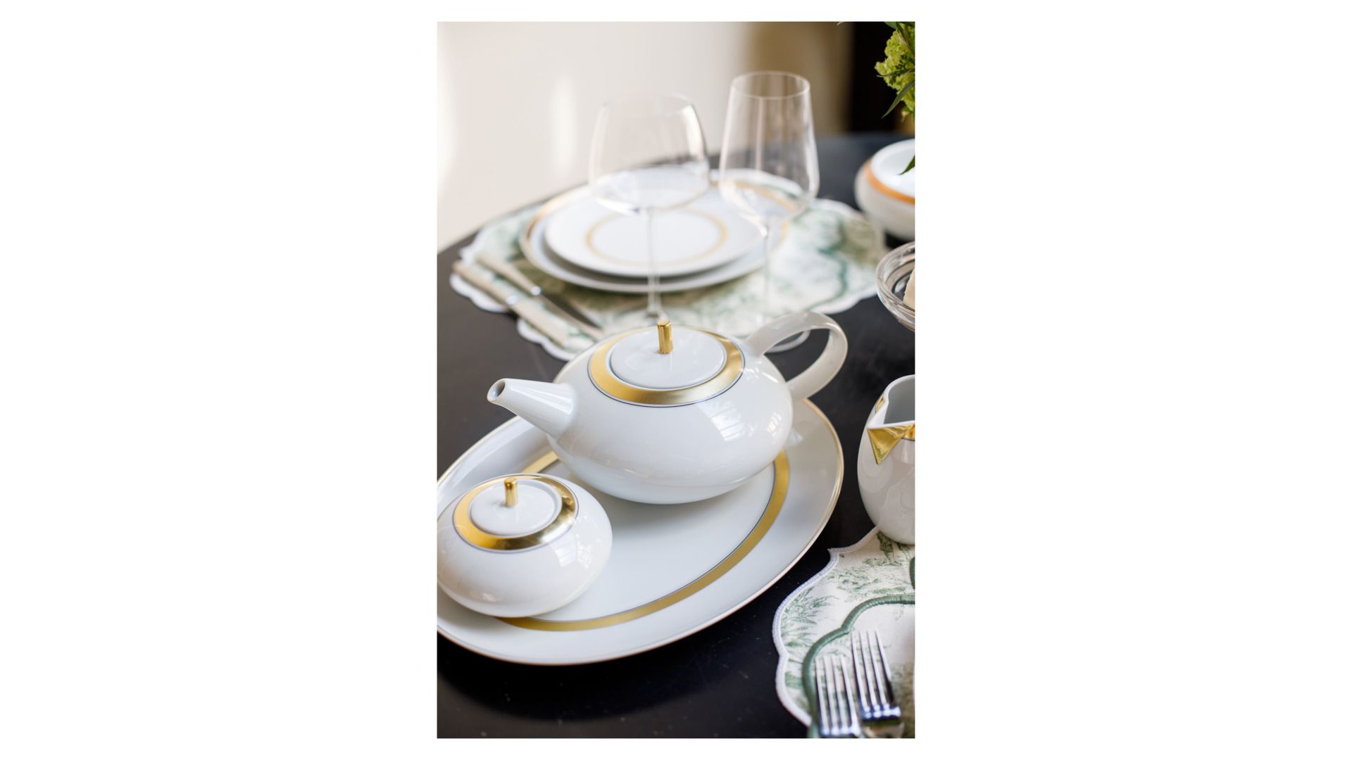 Сахарница Vista Alegre Domo Gold Sugar Bowl 21100875