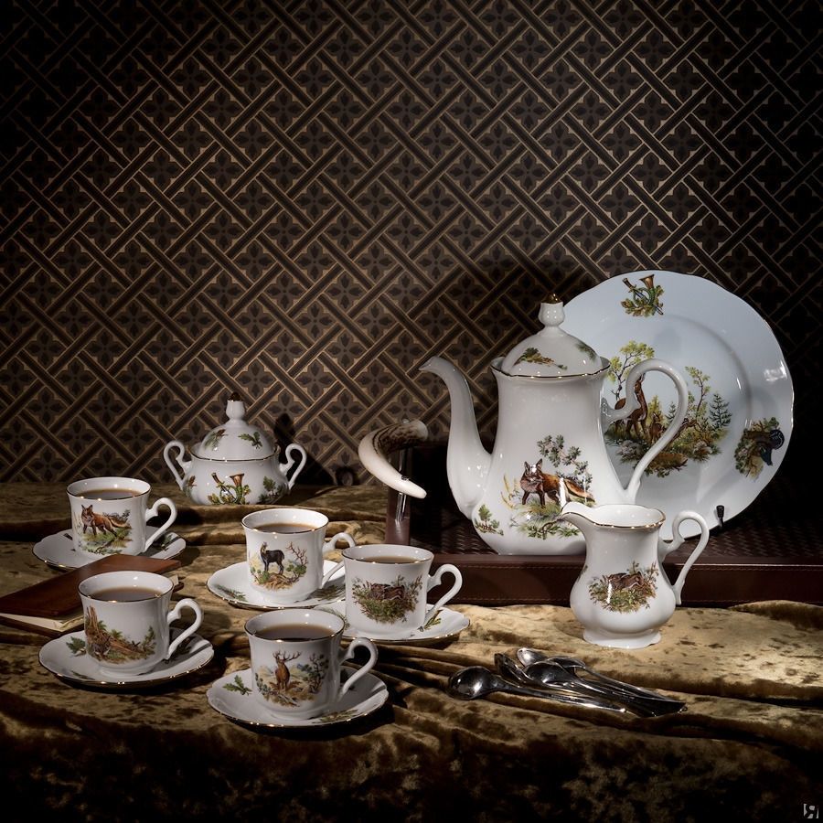 Кофейный сервиз Leander Mary-Anne Lov 03160714-0363