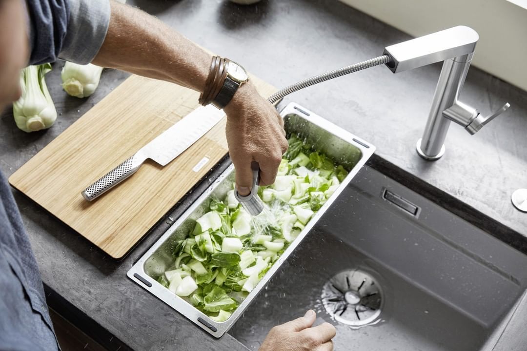 Кухонный смеситель Blanco Panera-S Stainless Steel 521547