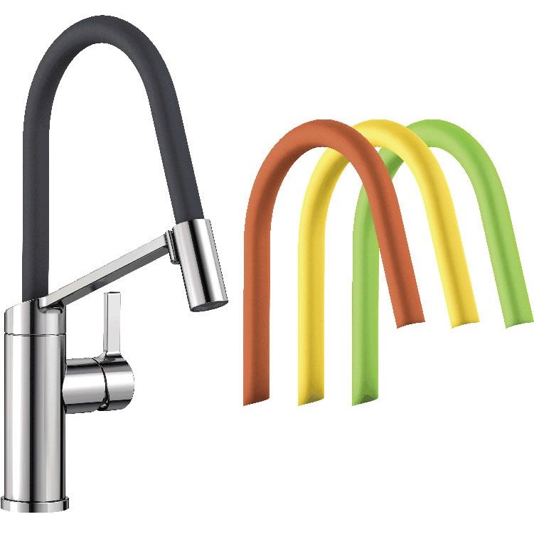 Кухонный смеситель Blanco Viu-S Galvanic Chrome 524813