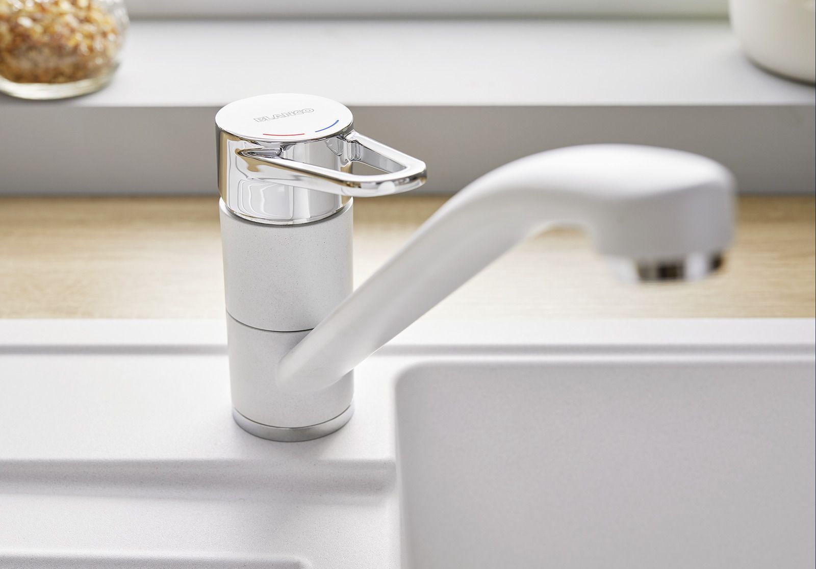 Кухонный смеситель Blanco Wega II Galvanic Chrome 526402