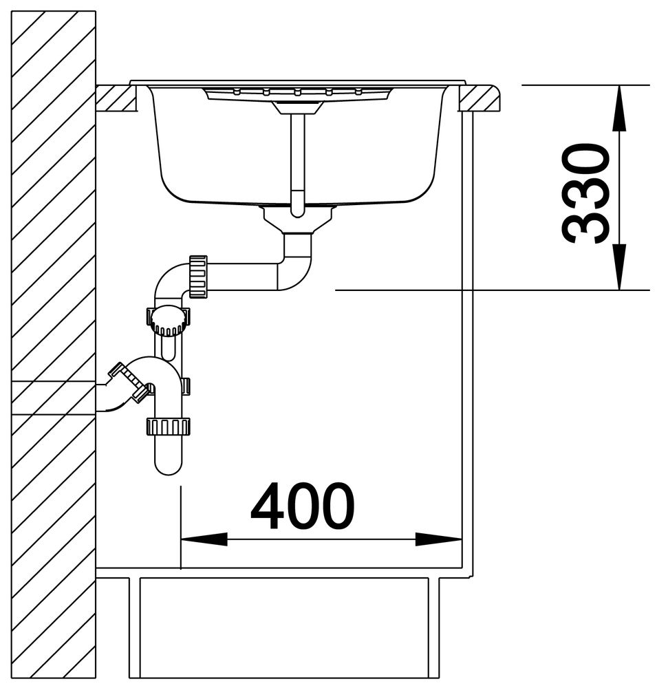 Кухонная мойка Blanco Zia 45S Silgranit Anthracite 514732