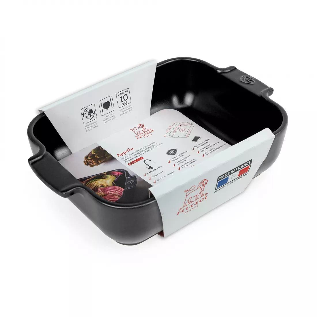 Форма для запекания Peugeot Satin Black 61517