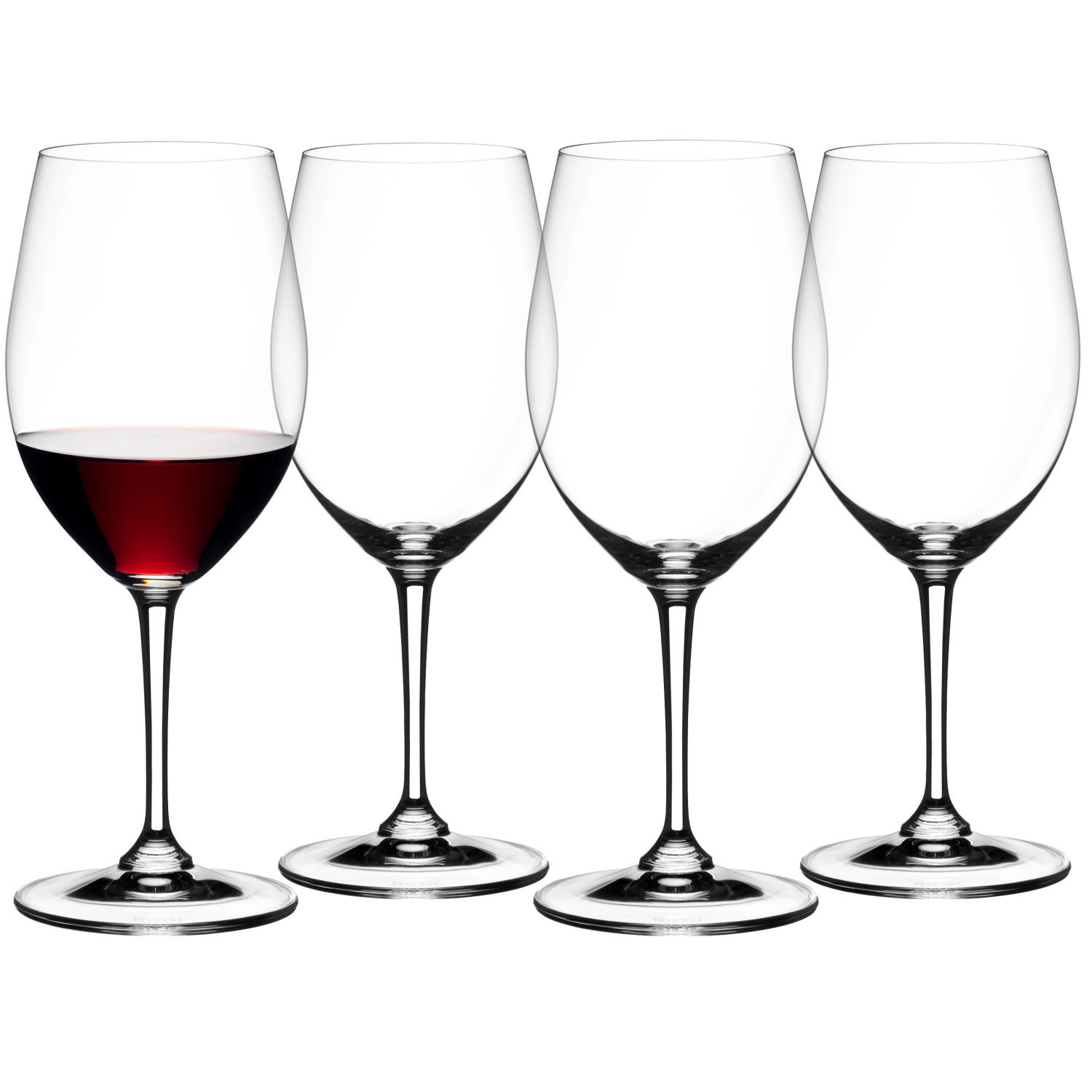 4 бокала для красного вина RIEDEL Vivant Red Wine 560 мл (арт. 0484/0)