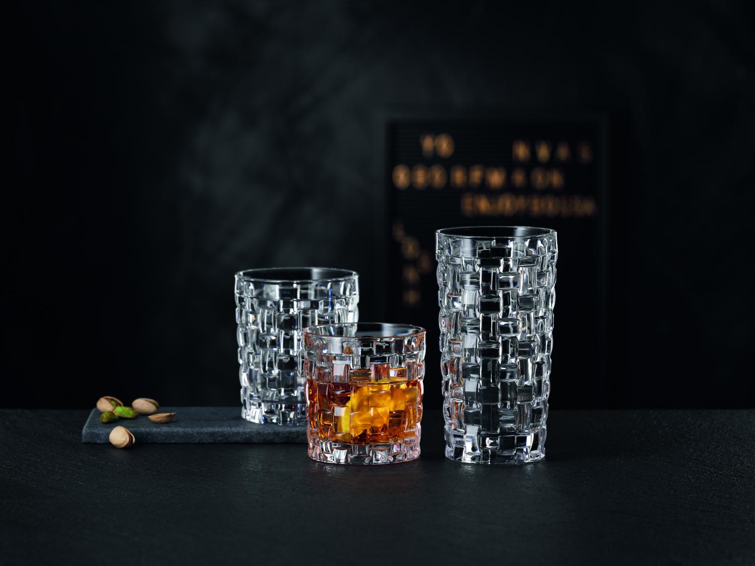 4 стакана для виски Nachtmann Bossa Nova Whisky Tumbler Set 92076