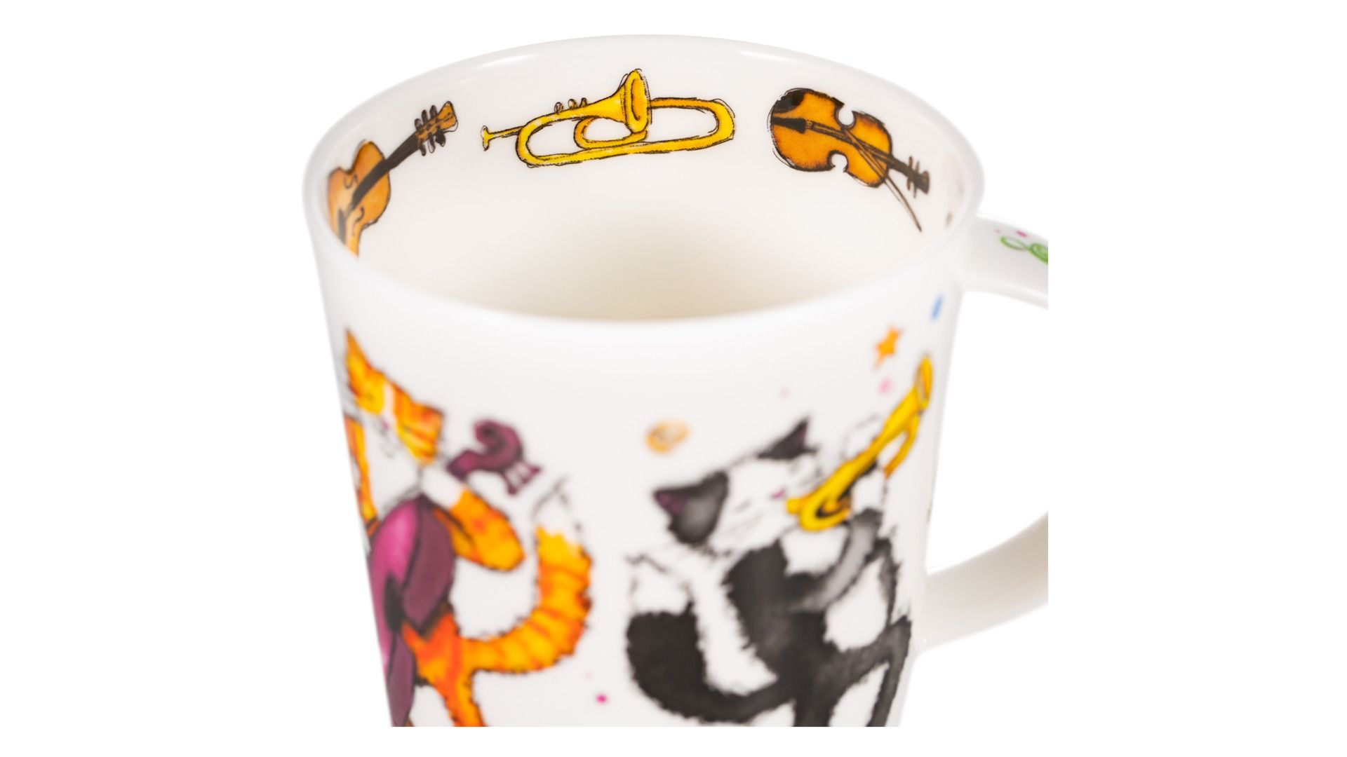 Кружка Dunoon Lomond Musical Cats Mug 78587262