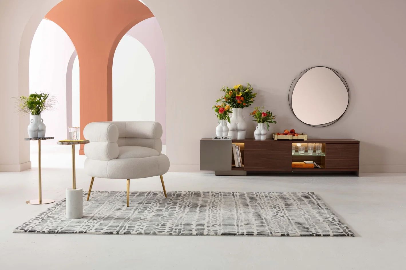 Зеркало KARE Wandspiegel Bonita Schwarz 87116