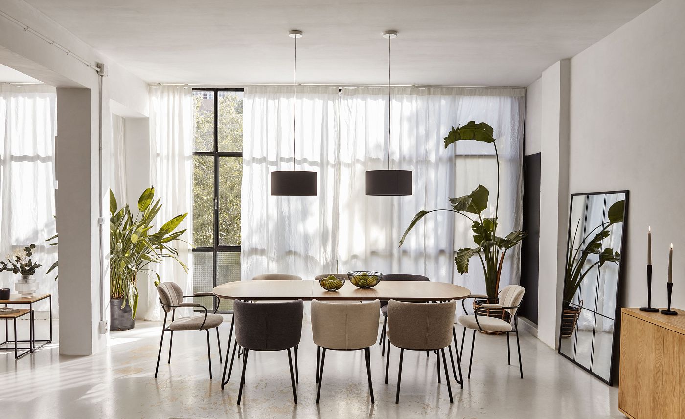 Подсвечник La Forma Elsia Zarela Black Candleholder LF-145897