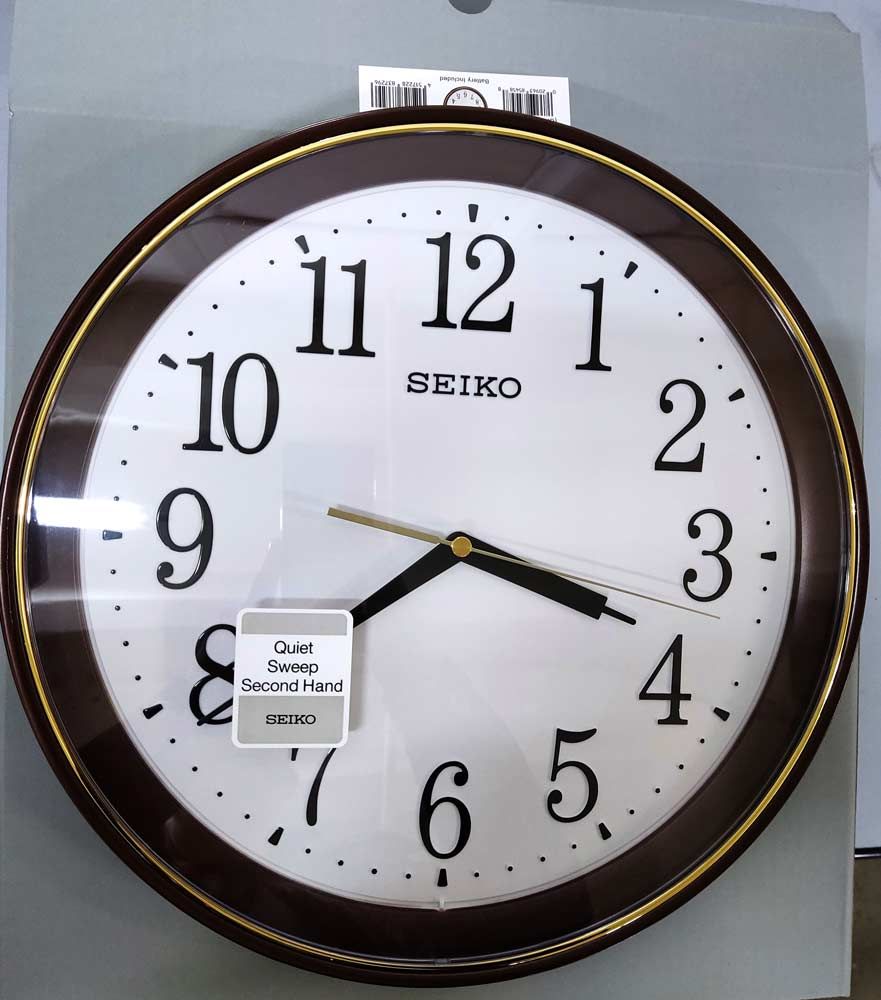 Настенные часы Seiko Quartz Wall Clock QXA768B
