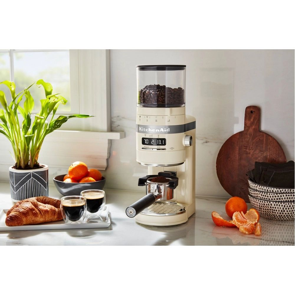 Кофемолка KitchenAid Burr Coffee Grinder Almond Cream KCG8433AC