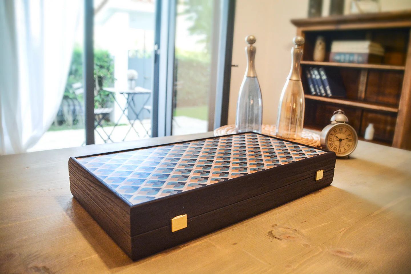 Нарды Manopoulos Handcrafted Arabesque Art Backgammon Set TXL1ARB