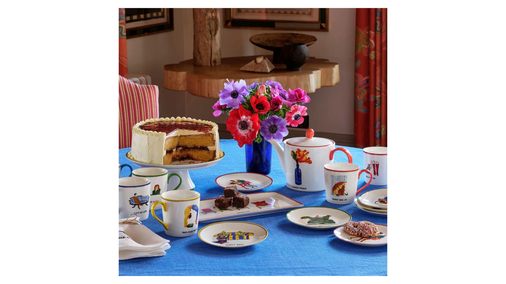 Кружка Spode Kit Kemp Doodles Teacup KKDO78914-XG