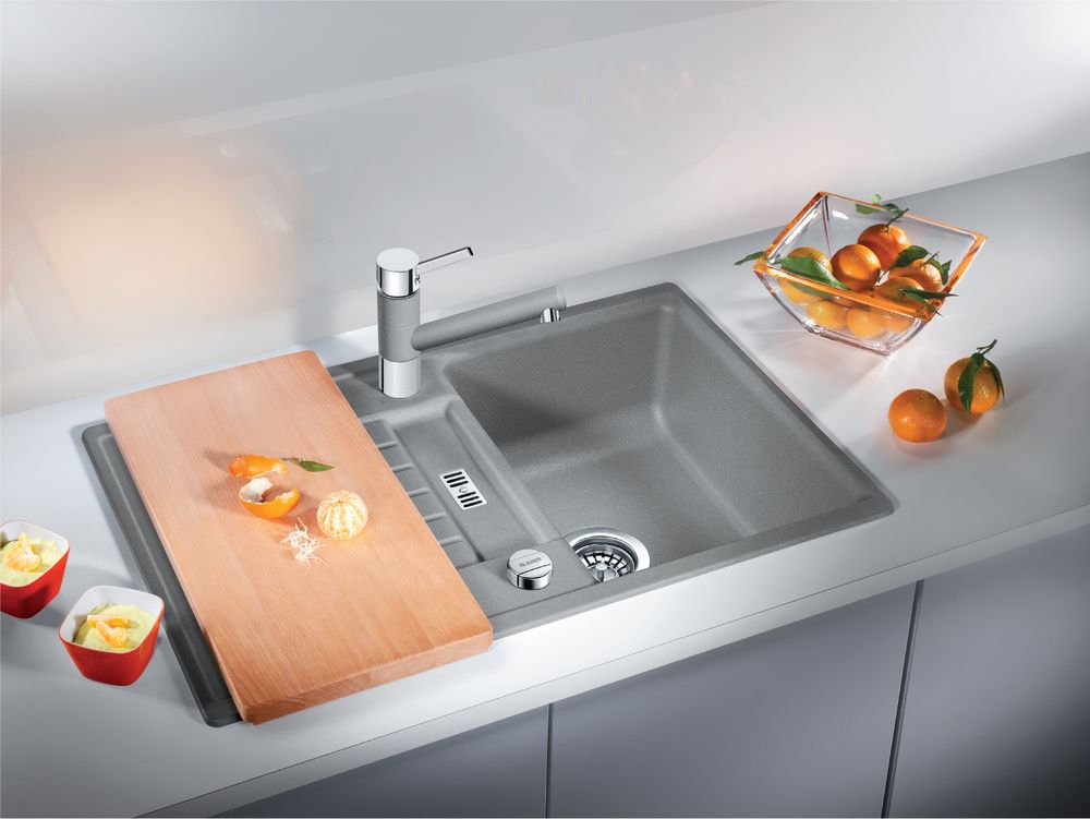 Кухонная мойка Blanco Zia 45S Silgranit Anthracite 514732