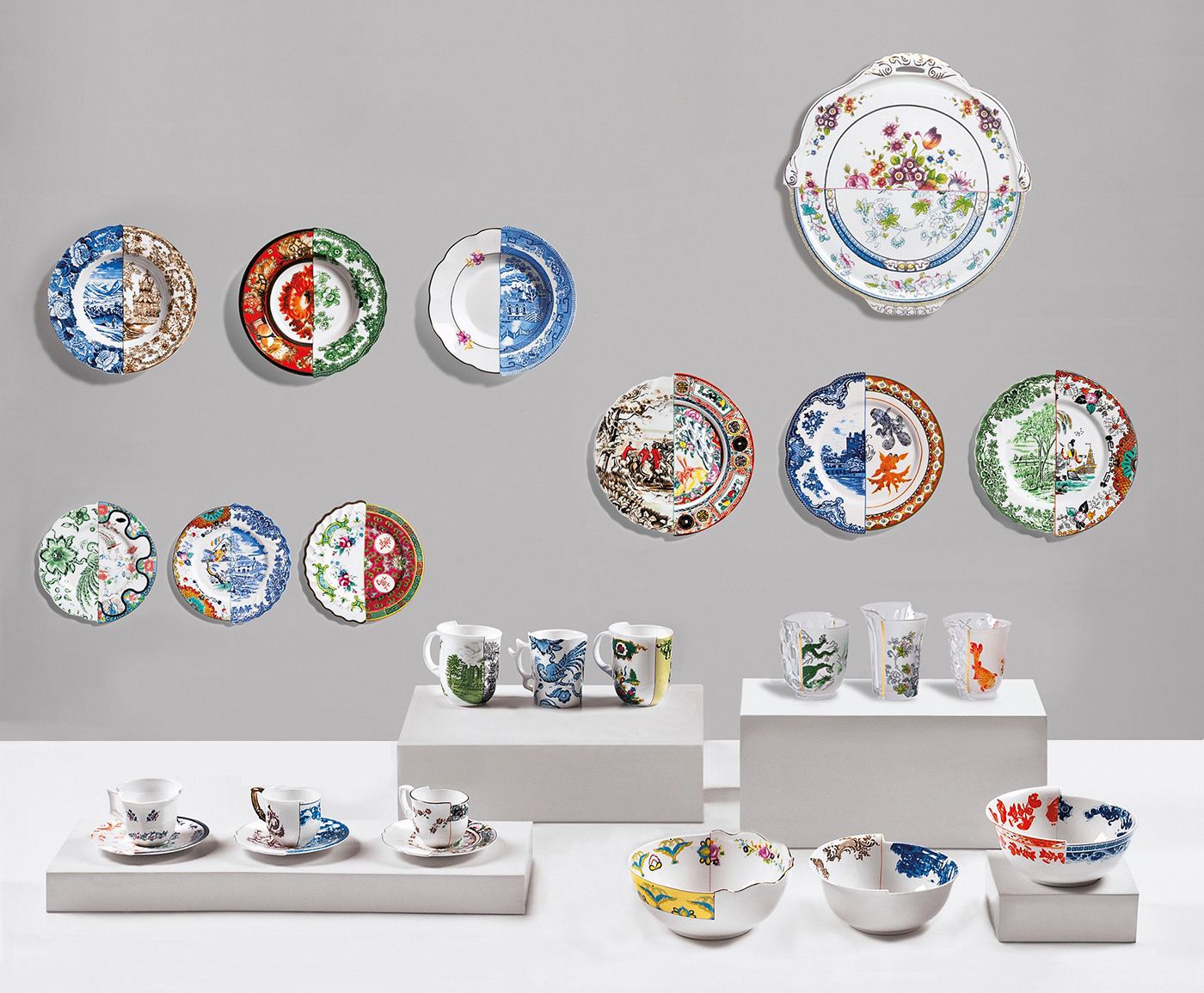 Тарелка суповая Seletti Hybrid Soup Plate Fillide 09711