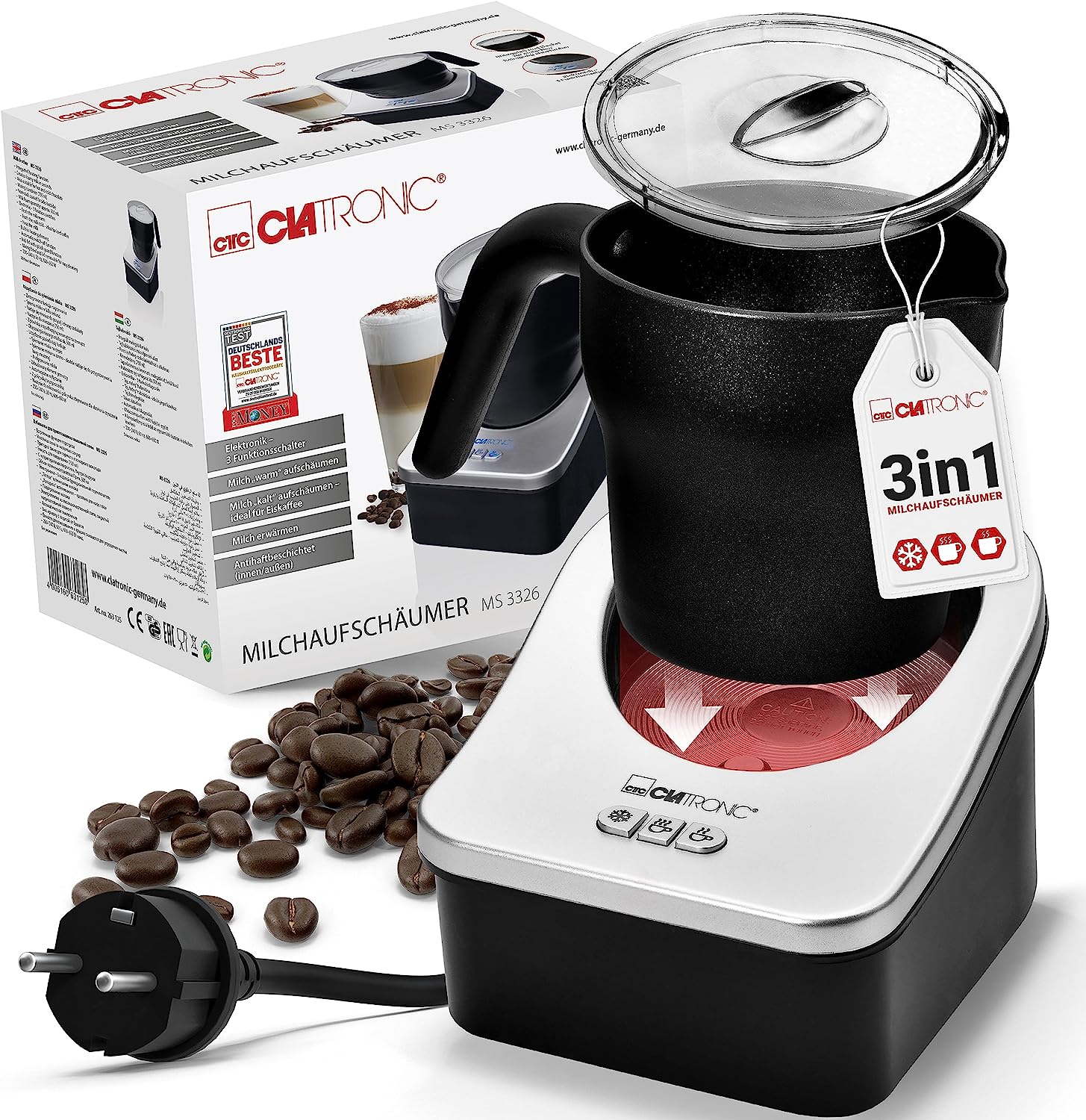 Вспениватель молока Clatronic MS 3326