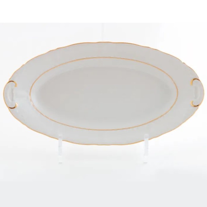 Блюдо овальное Leander Sonata Tenká Zlatá Odbočka 07111518-1139