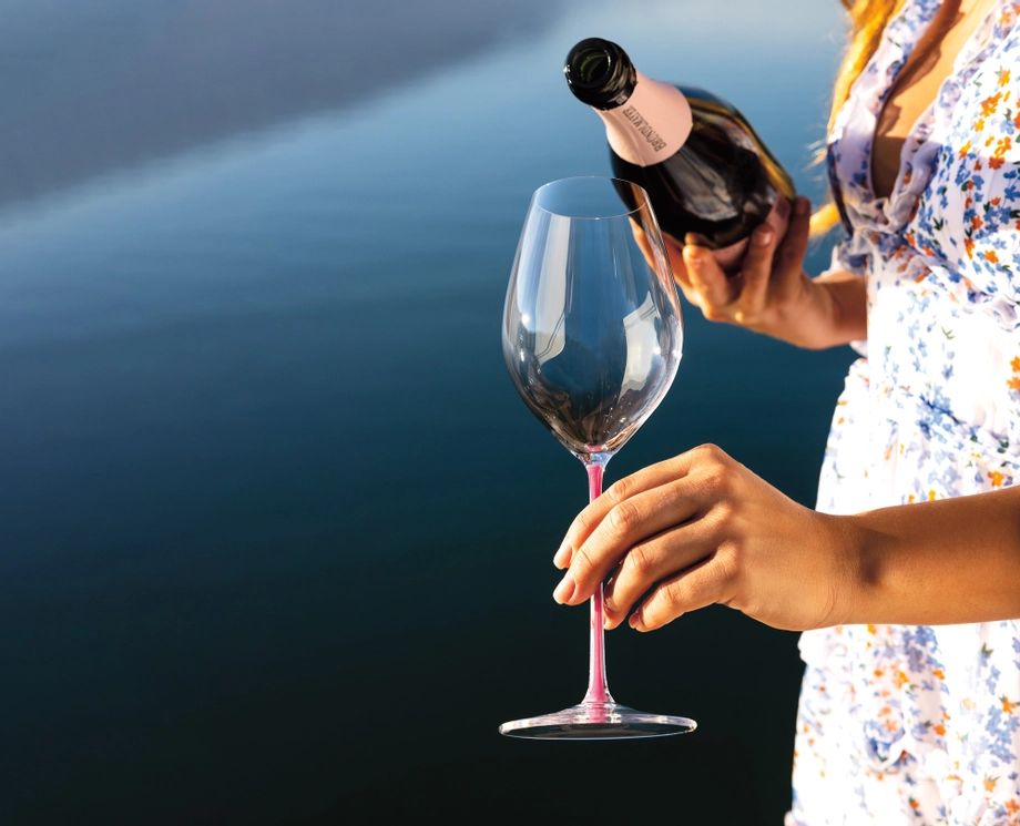 Бокал для шампанского RIEDEL Fatto A Mano Champagne Wine Glass Mauve Single Pack 4900/28MA