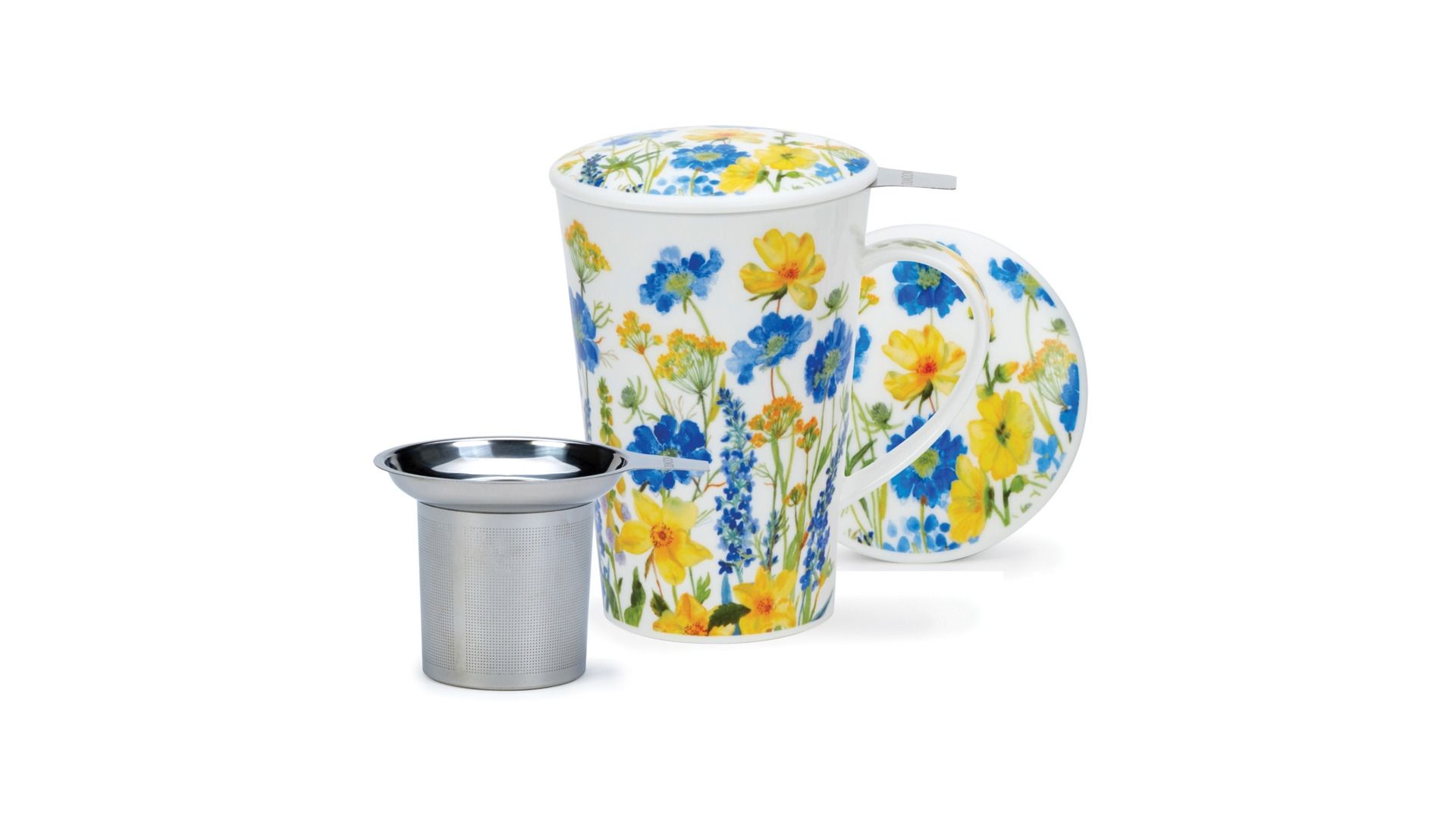 Кружка Dunoon Shetland Blue Flowers Lawn Mug 78670698