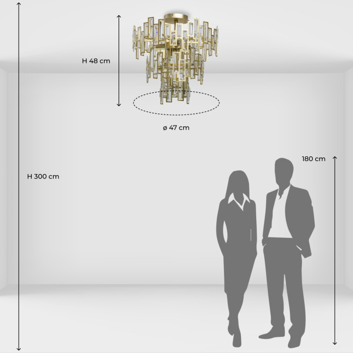 Люстра потолочная MW-Light Monarch Ceiling Chandelier 121010505