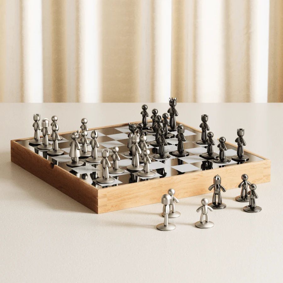 Шахматы Umbra Buddy Chess Set Natural 1005304-390