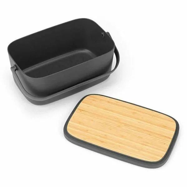 Хлебница Brabantia Nic Bread Bin Dark Gray 128264