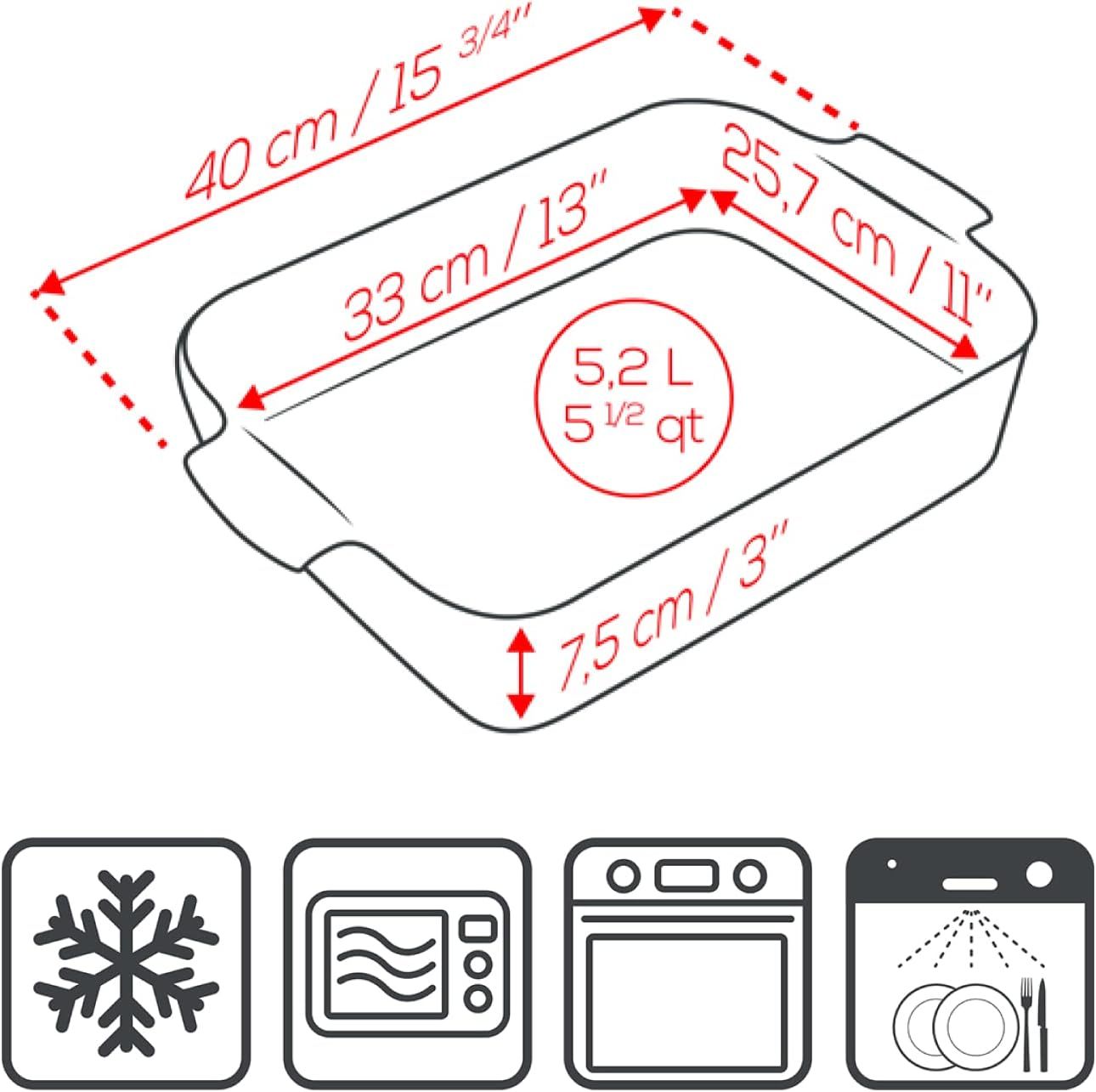 Форма для запекания Peugeot Red 60015