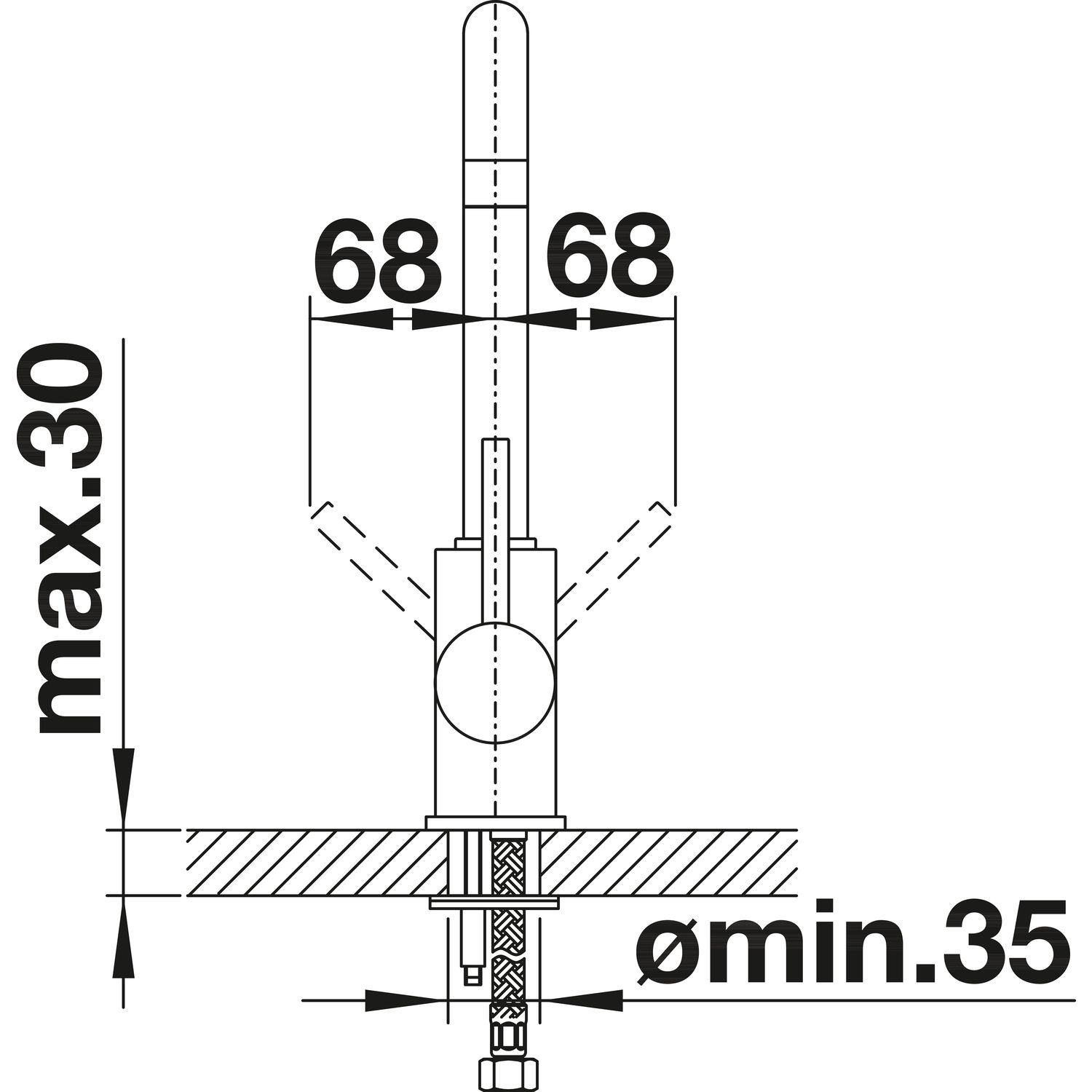 Кухонный смеситель Blanco Mili Galvanic Chrome 524212